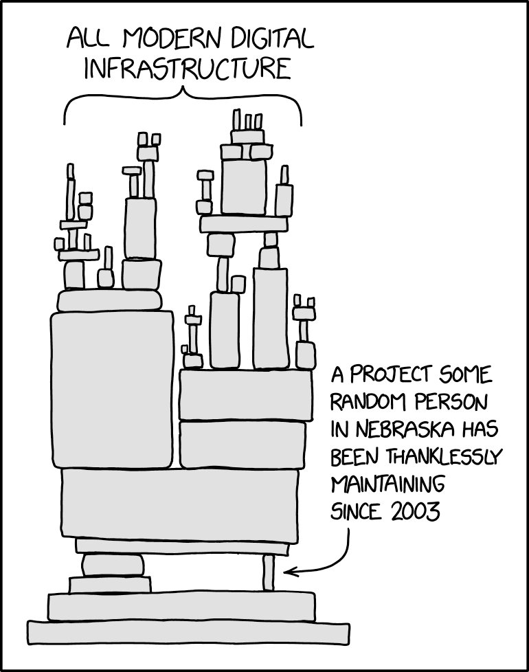 xkcd의 Dependency